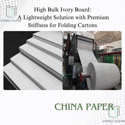 Latest company news about High Bulk Ivory Board: A Lightweight Solution with Premium Stiffness for Folding Cartons