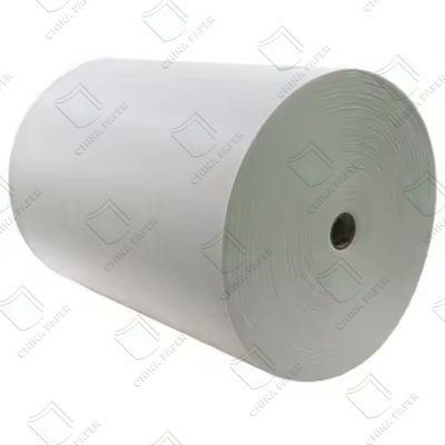 quality 24-30gsm Degradable White Straw Wrapping Paper For Straw Packing Eco Friendly factory